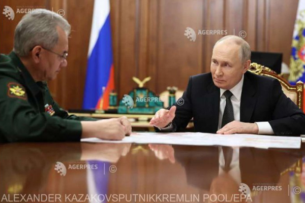 Putin l-a exclus pe Serghei Şoigu din noul guvern